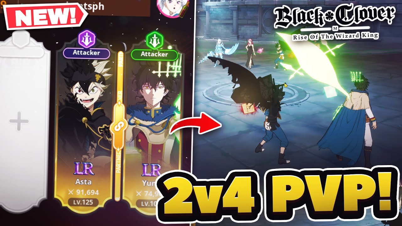 BLACK DIVIDER ASTA 2V4 COMBO IS KINDA BROKEN! | Black Clover Mobile