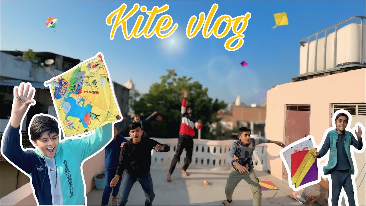 Kite 🪁 vlog 📸 makar sankranti 2026