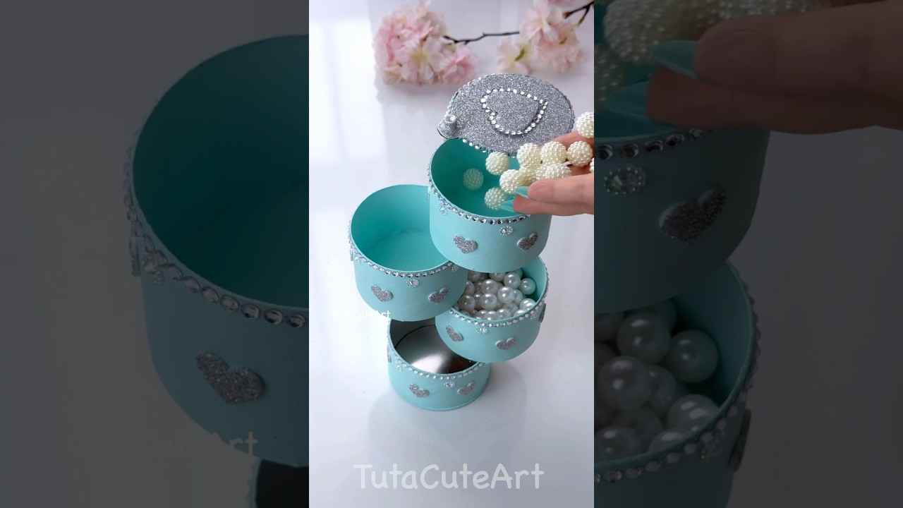 DIY Rotating Storage Box✨