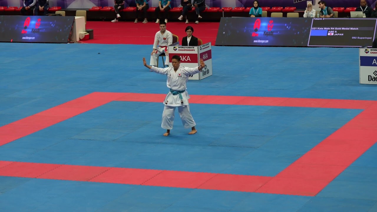 2022 Konya // U21 Male Kata: NGUYEN DUC ANH (VIE) vs ABE SAKICHI (JPN)