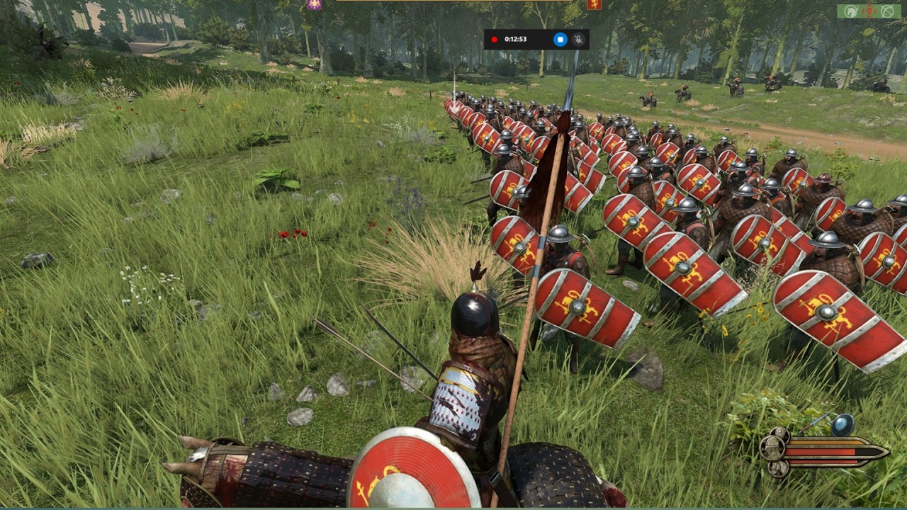1000 Cavalry Charge Roman Legionary Infantry | War in Mount & Blade 2