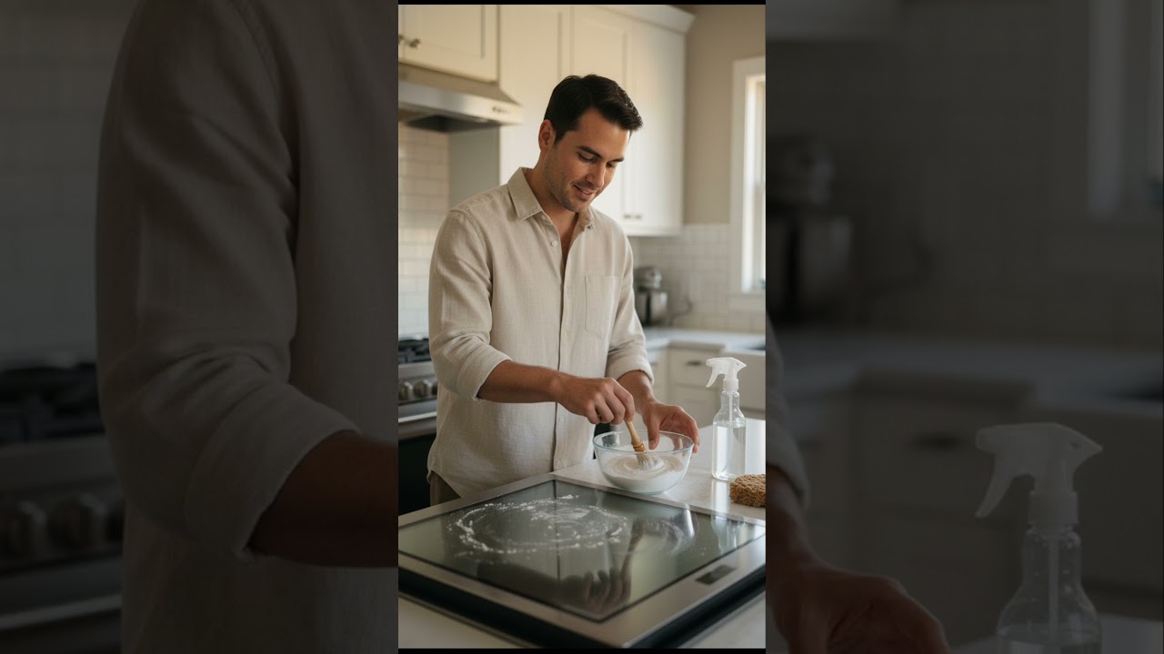 Oven Door Cleaning Hack Tutorial - Clean in 1 Hour, no chemicals! 