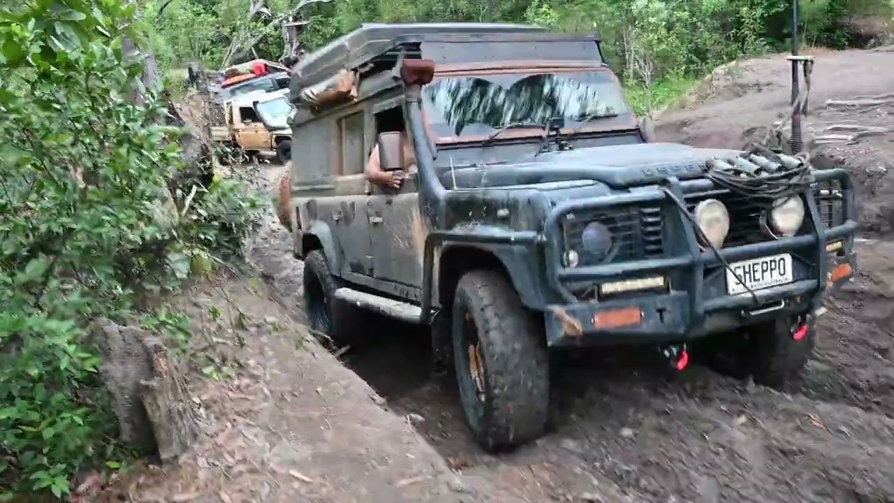 Old Telegraph Track Cape York. 2022 Land Rover Defender