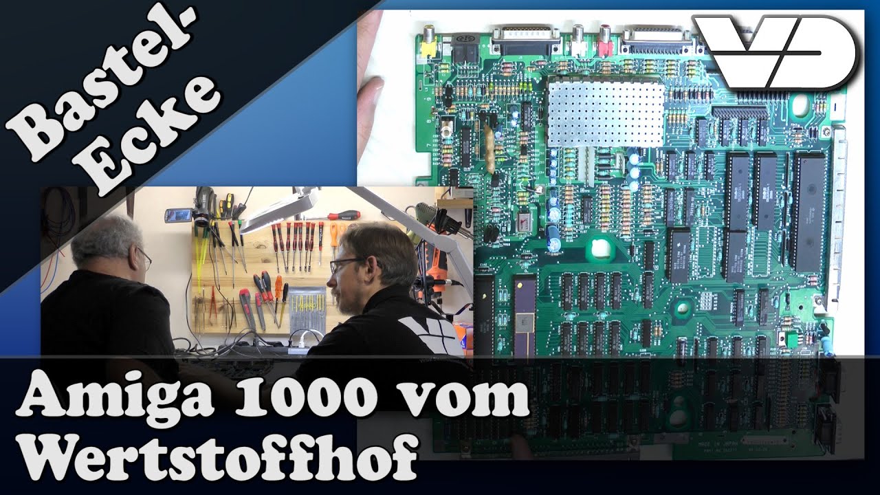 Back2Life - Amiga 1000 vom Wertstoffhof (Bastel-Ecke)
