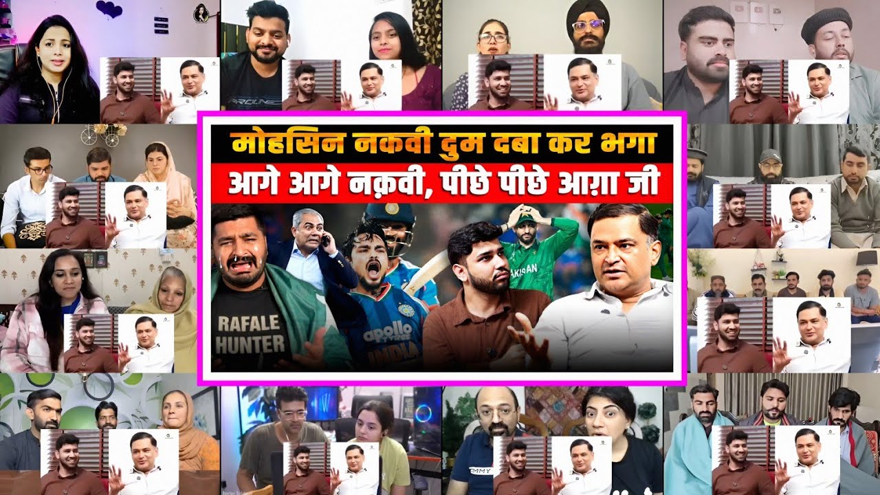 Maj. Gaurav Arya -From Defeat to Drama Naqvi Leaves as India Dominates Pakistan Mashup 🤣| RC Mashup🔥