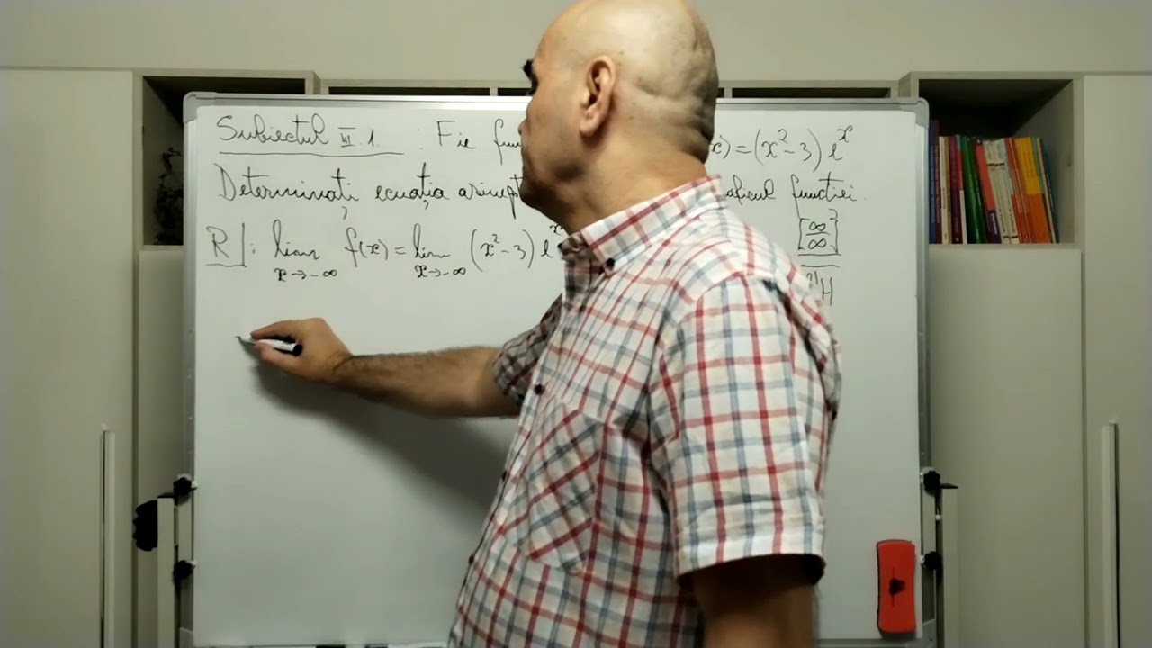 Subiectul III.1. Asimptote orizontale