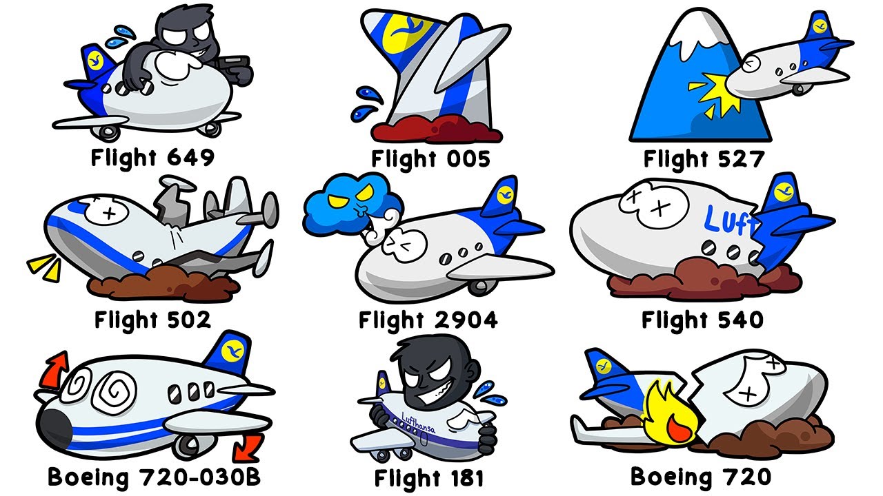 Every Worst LUFTHANSA Accident Explained in 12 Minutes (Episode 2)