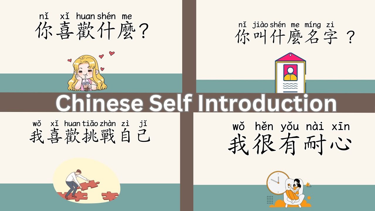 Top 50 How to introduce yourself in Chinese for Beginners-Self Introduction easy to #learnmandarin