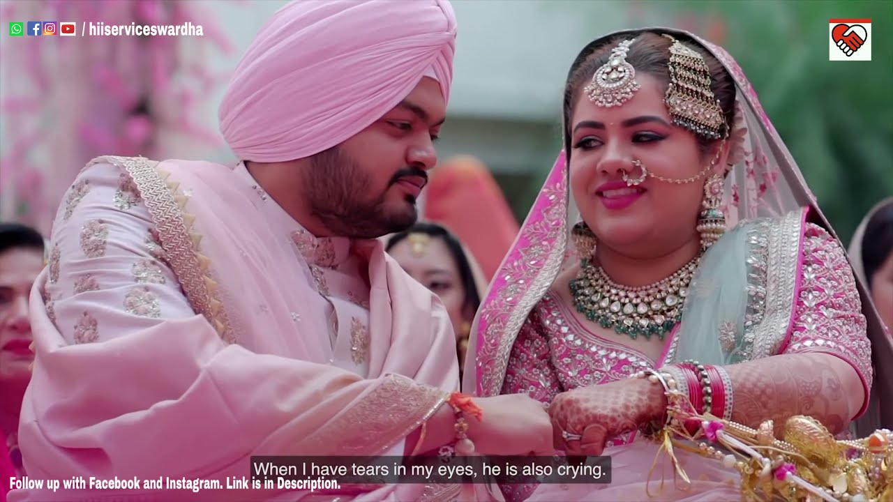 Wedding Story | Two States | Marathi Munda weds Punjabi Kudi | Wedding Film |hiiserviceswardha