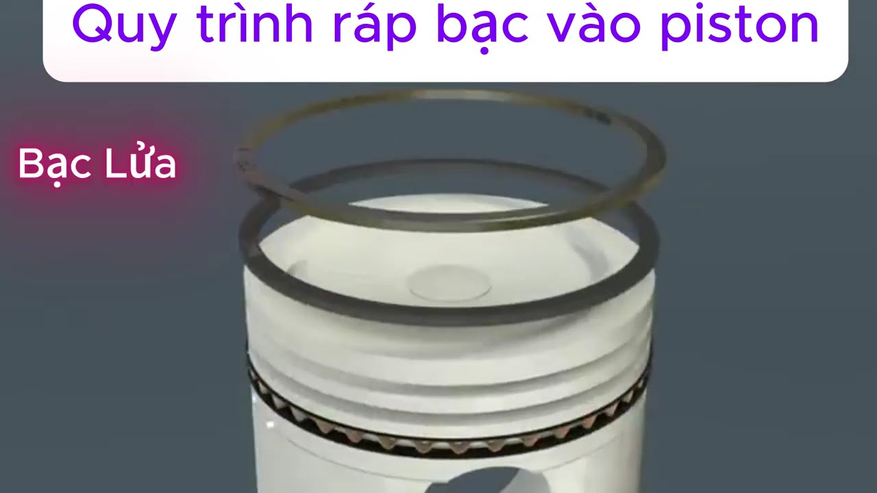Cách Ráp bạc vào piston xe máy đúng kỷ thuật #kinhnghiemxemay #pistonbac