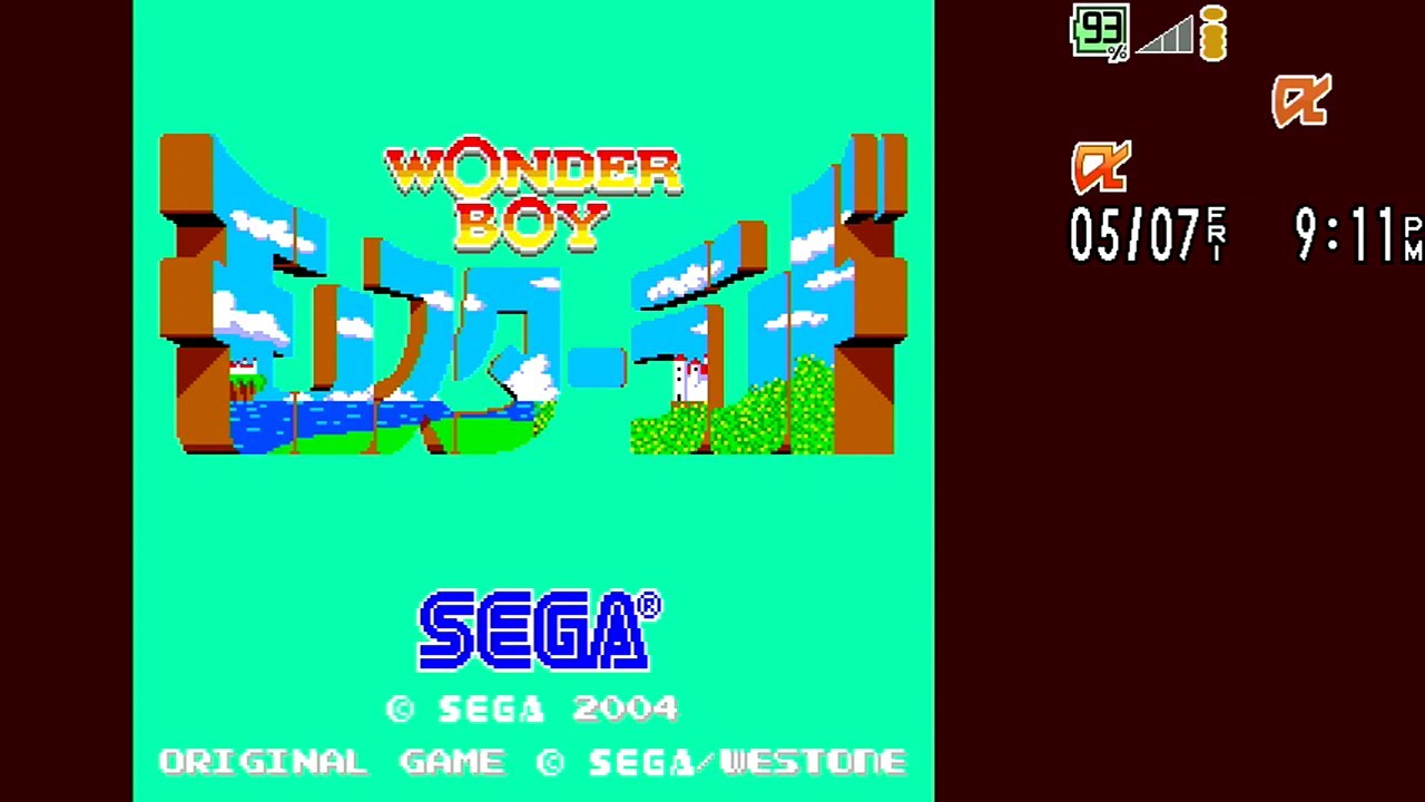 【ガラケー】 ワンダーボーイ モンスターランド セガ プレイ動画 【iアプリ】