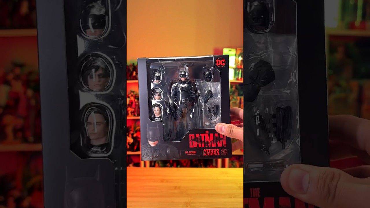 Batman 2022 mafex unboxing the best marvel action figure! 👀 watch the end to find out why.