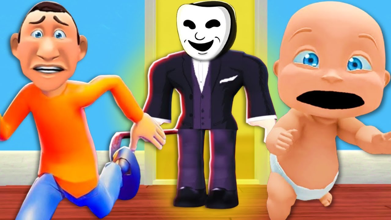 Baby & Daddy ROBLOX BREAK IN (Story)
