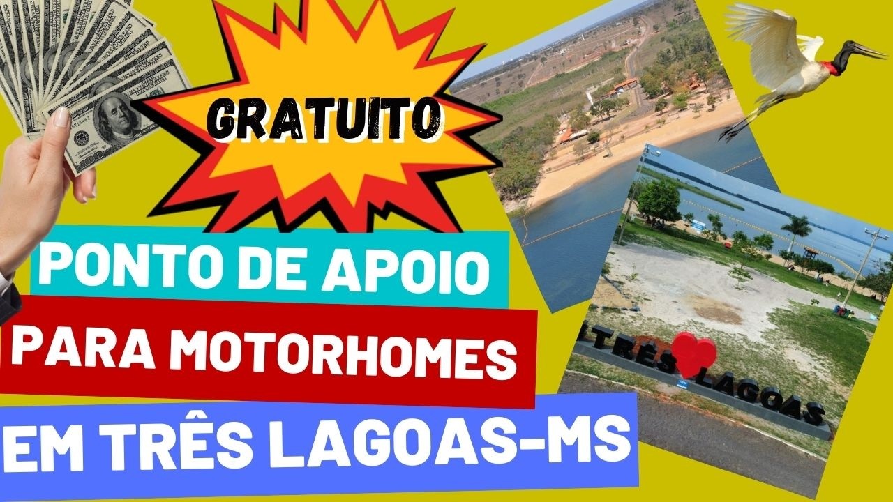 Sem Pagar Nada na Prainha de Três Lagoas Mato Grosso do Sul