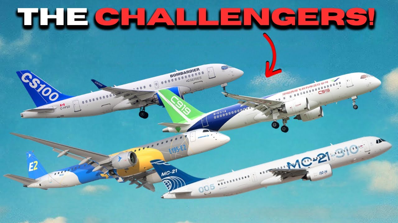BOEING & AIRBUS Challengers | COMAC, UAC, Embraer and the Future of Aviation!