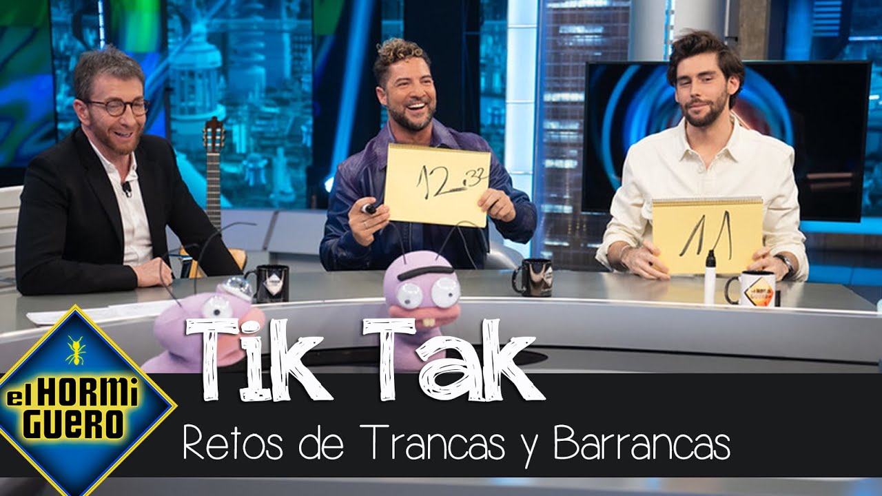 Trancas y Barrancas ponen a prueba a David Bisbal y Álvaro Soler - El Hormiguero