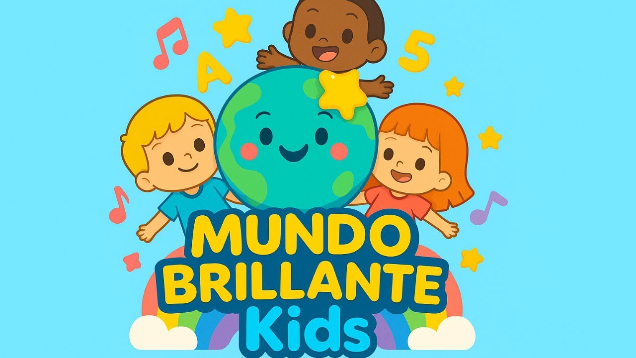 🎨 Mix música infantil🎶 | 🌈Canción Infantil Educativa | Mundo Brillante kids💙