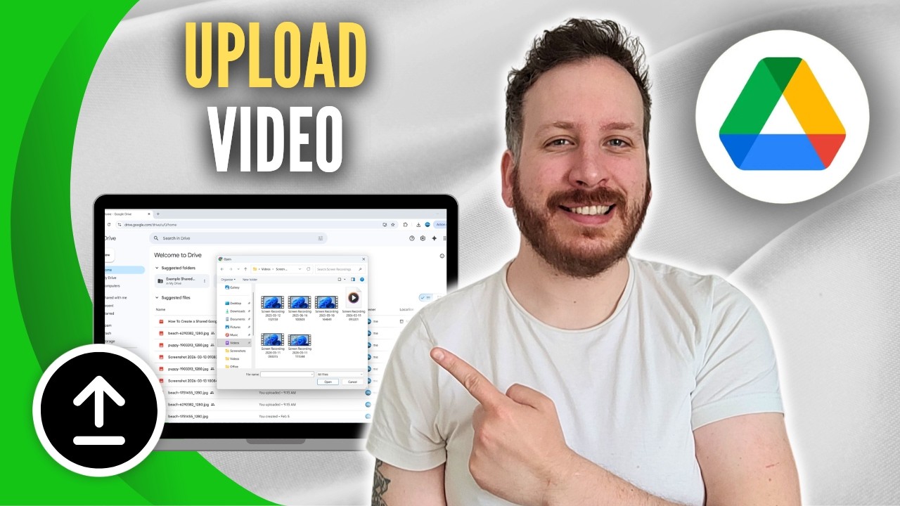 How To Upload Video on Google Drive
