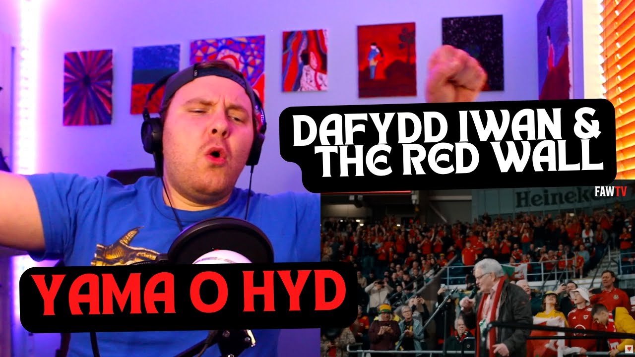 Yma o Hyd - Dafydd Iwan and The Red Wall | REACTION