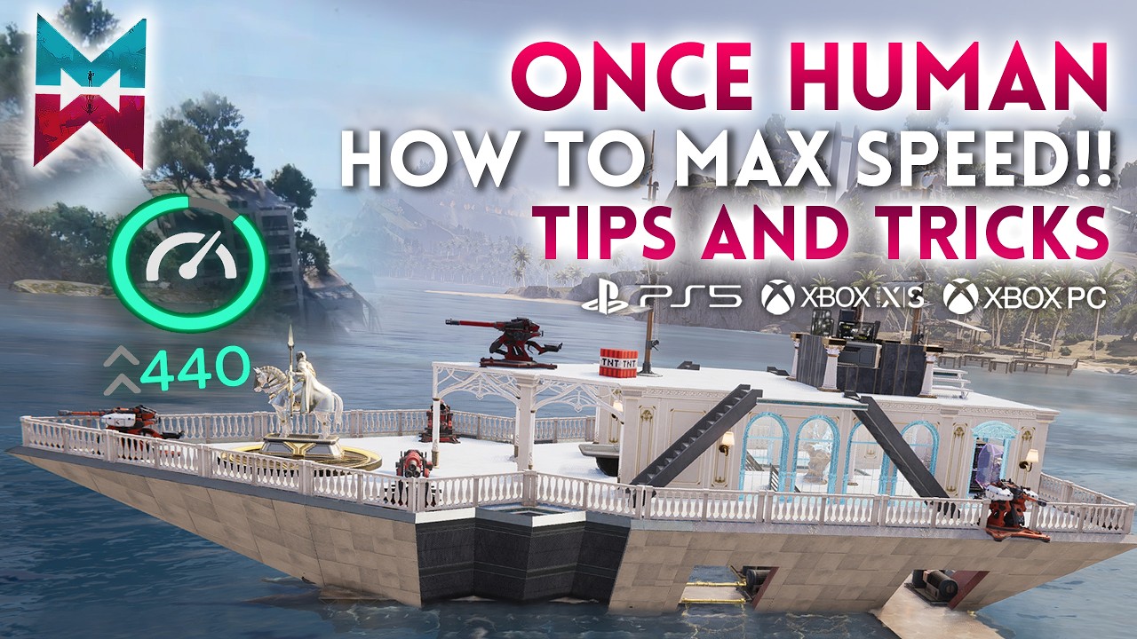 ISLES OF ABYSS BOAT GUIDE & TIPS (Max Speed, Remote Ship Storage & Tech Tree) - Once Human