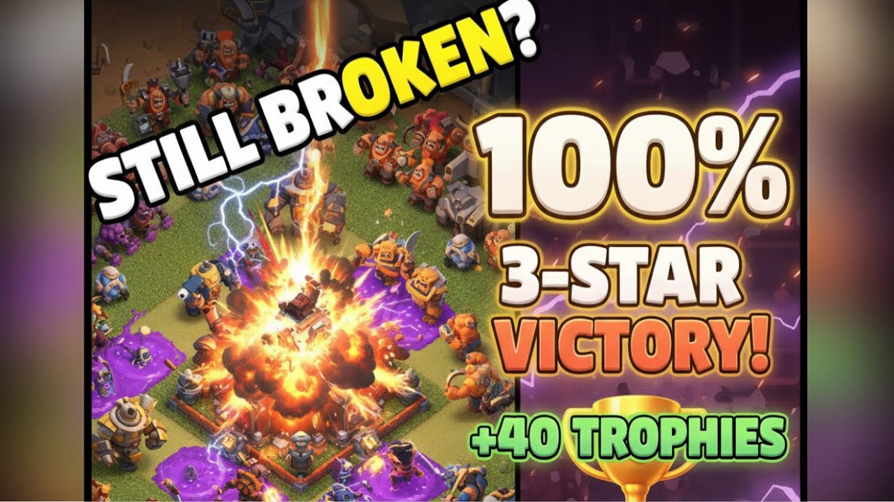 This Army Is STILL Broken 😳 100% Ranked Attacks | Clash of Clans