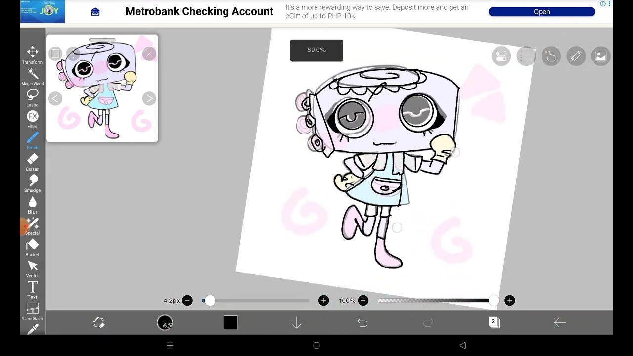 Redesigning my dandys world oc 