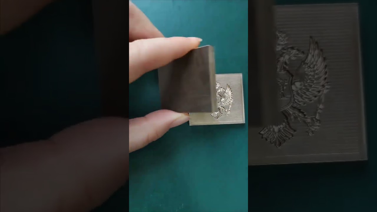 3D embossing dies #brass