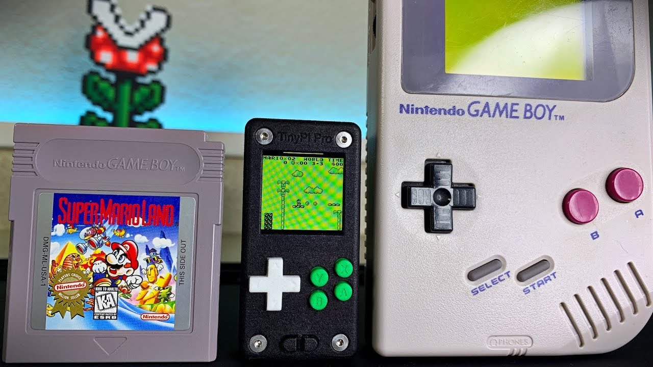 TinyPi Pro - Gaming handheld you can fit on your keychain!
