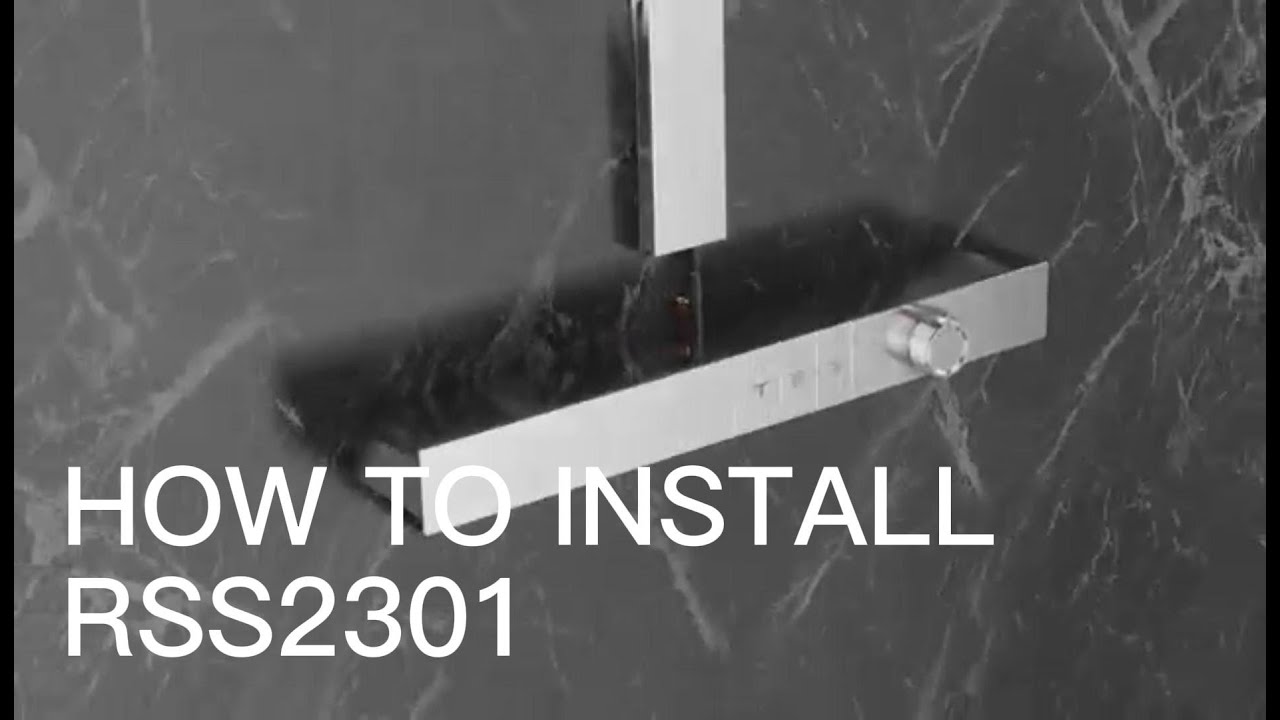 Installation Guide: LEFTON Shower System RSS2301 - Step-by-Step Tutorial