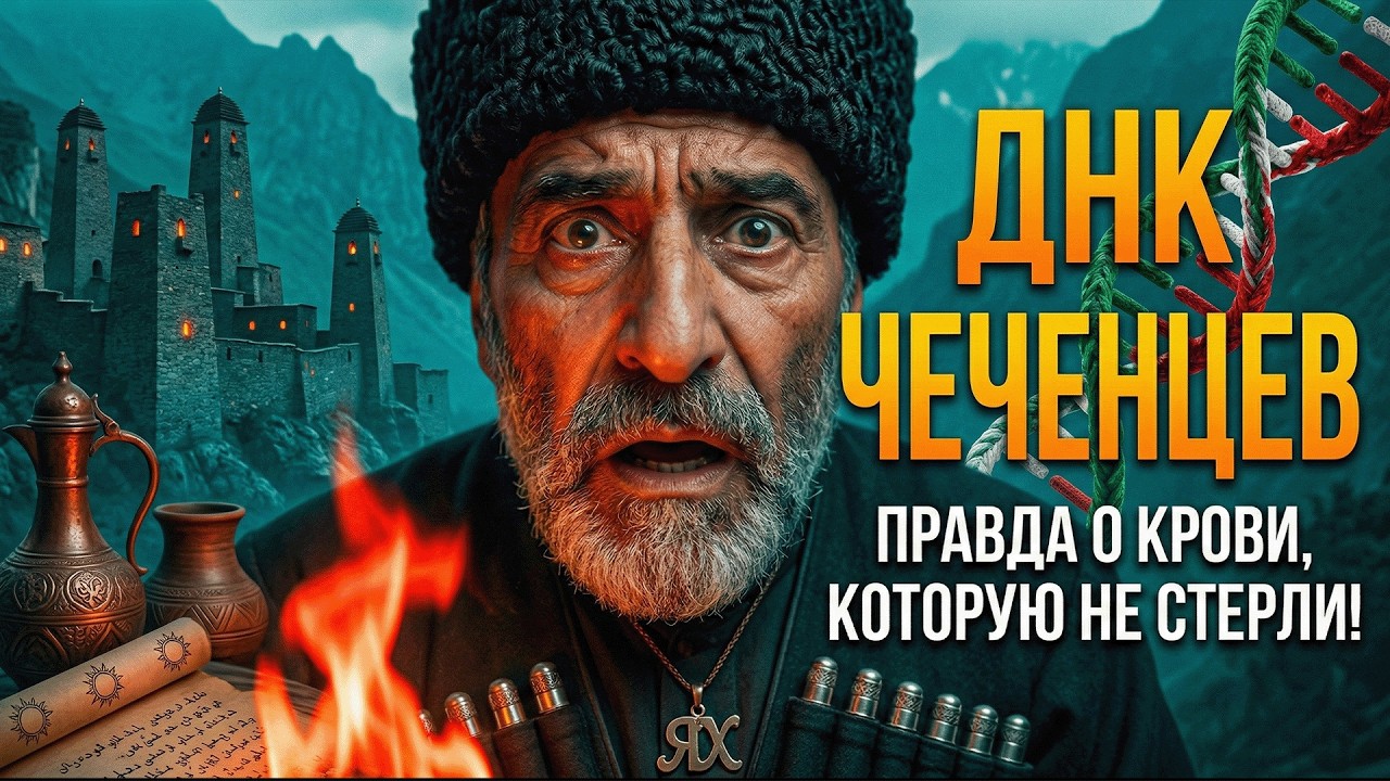 ЧЕЧНЯ: ДНК ИЗ ПОТЕРЯННОГО МИРА! Секрет ДНК чеченцев: учёные в шоке от их истинных предков!