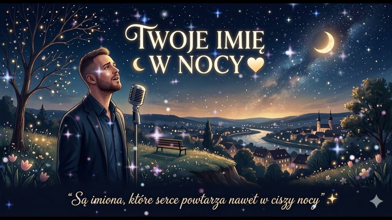 Twoje Imię W Nocy 🌙❤️✨ Są imiona, które serce powtarza nawet w ciszy nocy