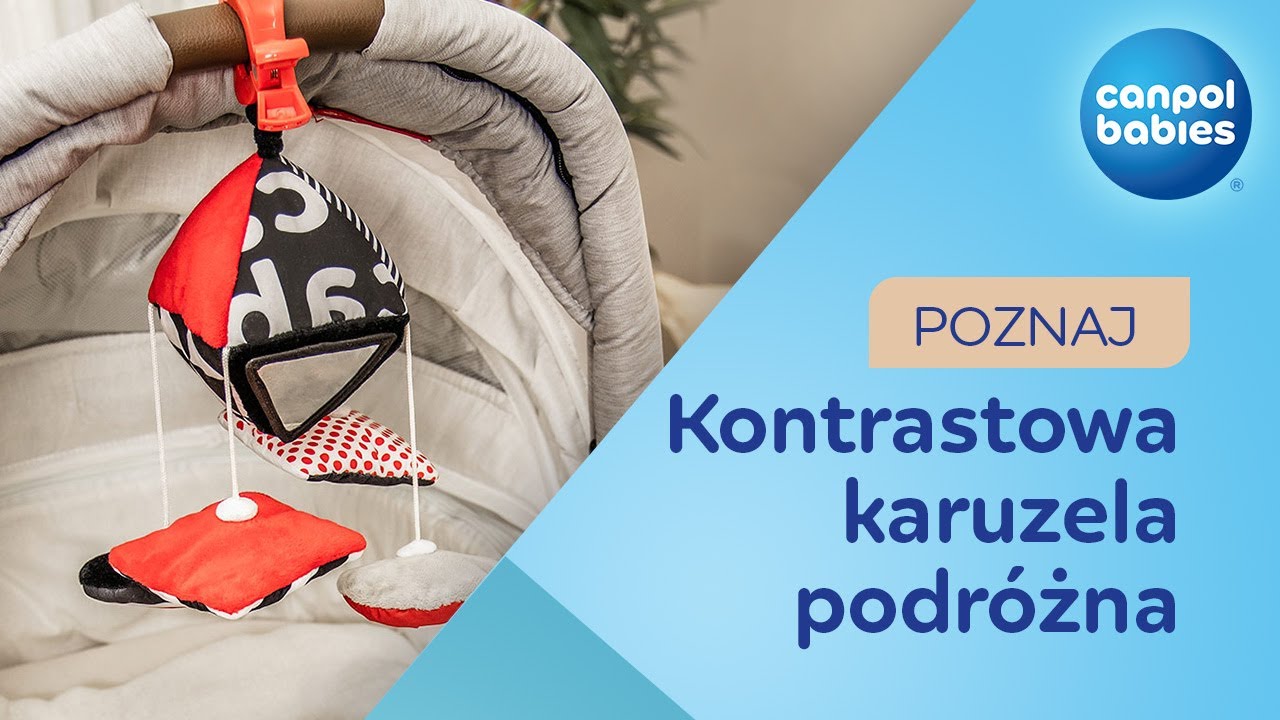 ZABAWKI SENSORYCZNE - karuzelka podróżna - Sensory Toys 💕