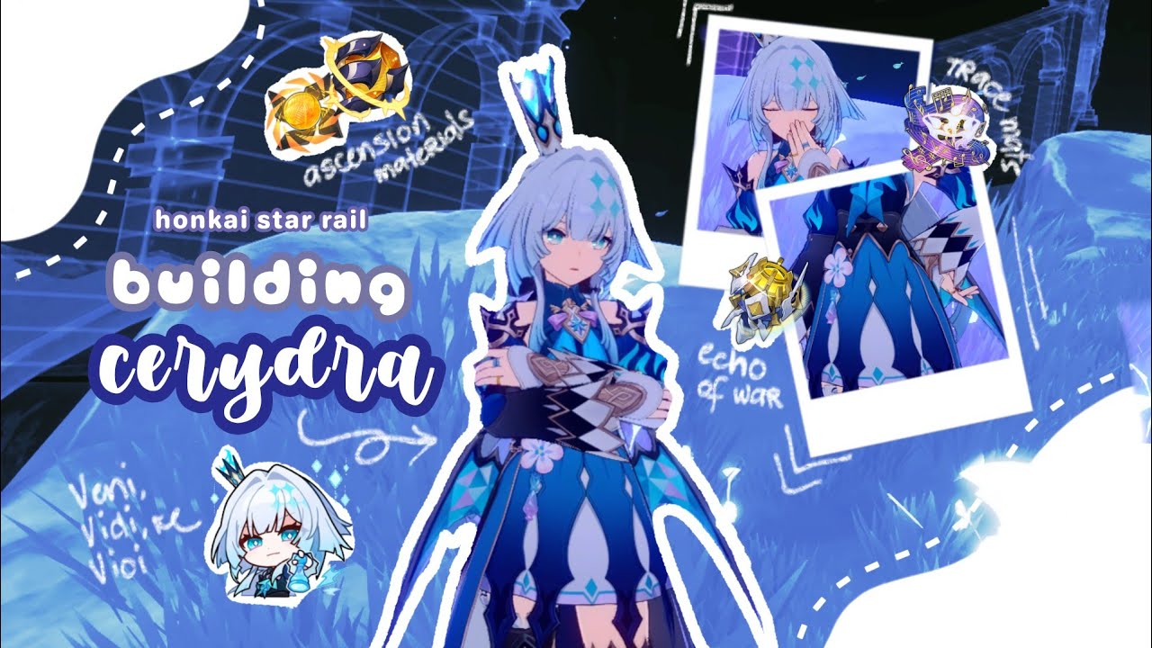 ᯓ 👑 building cerydra for my phainon team ⋆˚˖° • cozy honkai star rail gameplay 