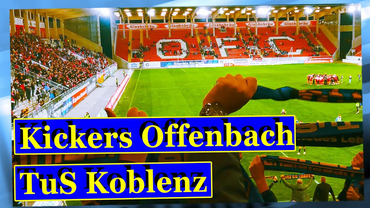 Kickers Offenbach - TuS Koblenz | Regionalliga Südwest | Fußball Stadionvlog (ZENSIERTE SZENEN)
