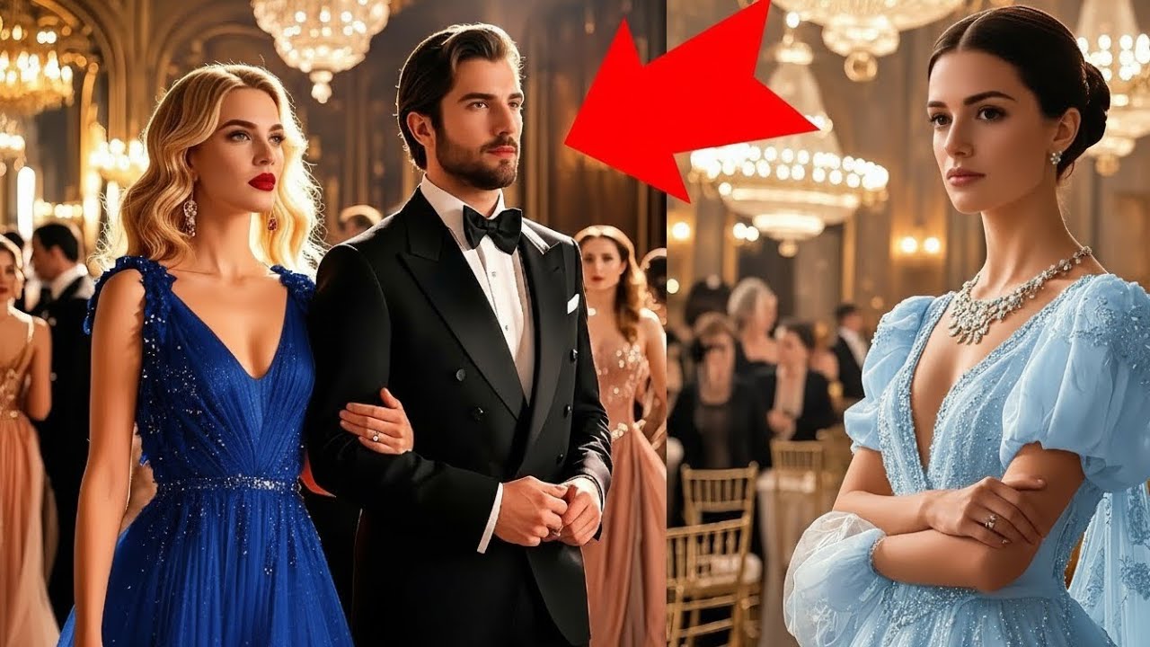 paseó a su amante por la gala, hasta que su esposa llegó como la heredera del imperio anfitrión