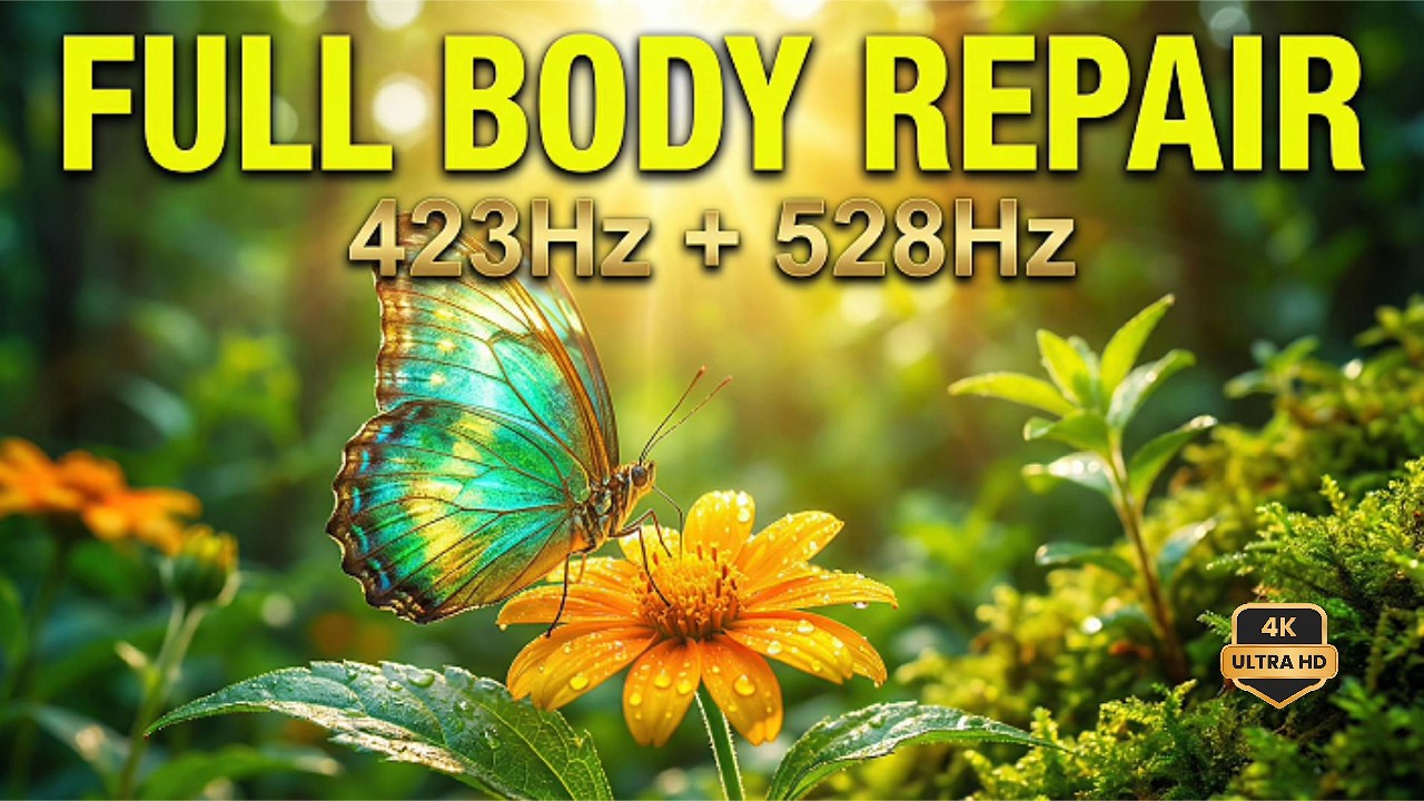 432Hz + 528Hz Mindfulness Meditation: Clear Mind & Body Regeneration | Nhạc Tịnh Tâm Buông Thư