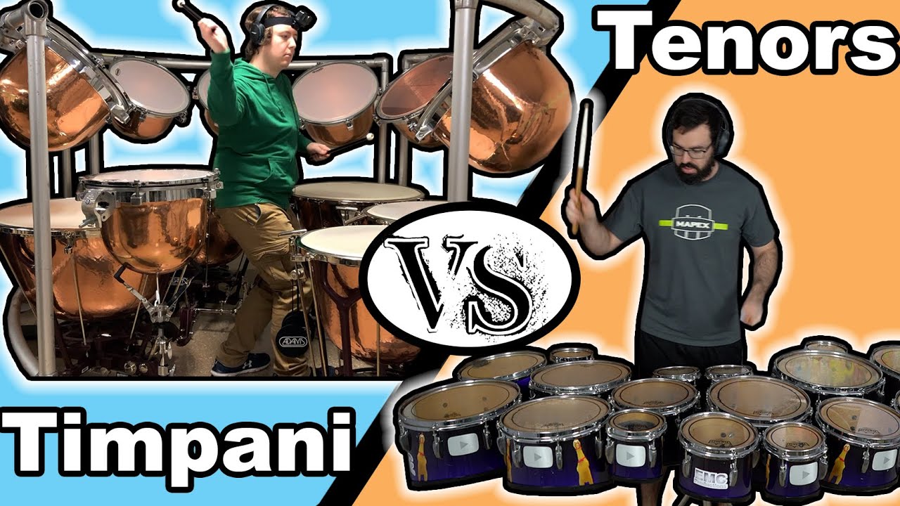 Extreme Tenors VS Timpani Drum Battle ft. @KyleTheCadet