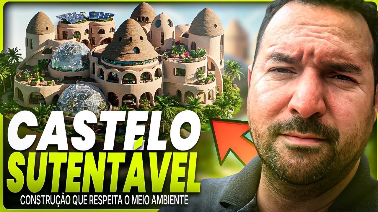 HOMEM constrói CASTELO SUSTENTÁVEL e vive SEM CONTAS para pagar