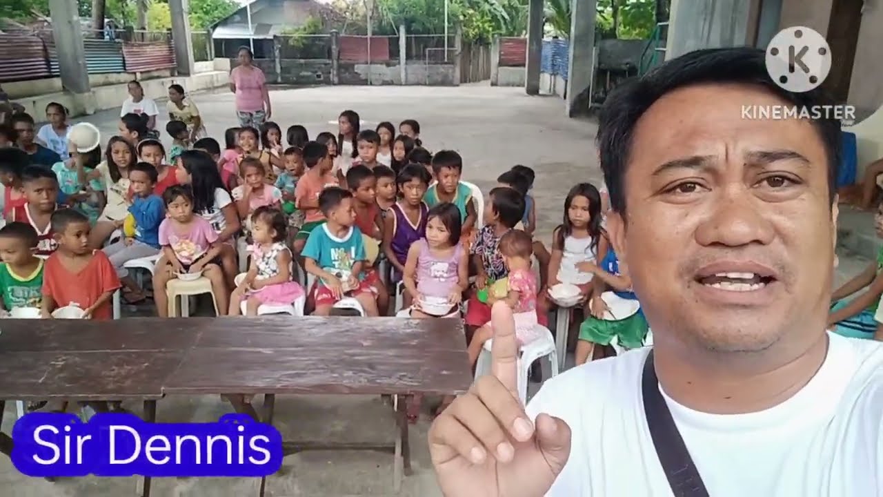 Apid Island feeding Program and Magic tricks #apid #feeding #island #sirdennis