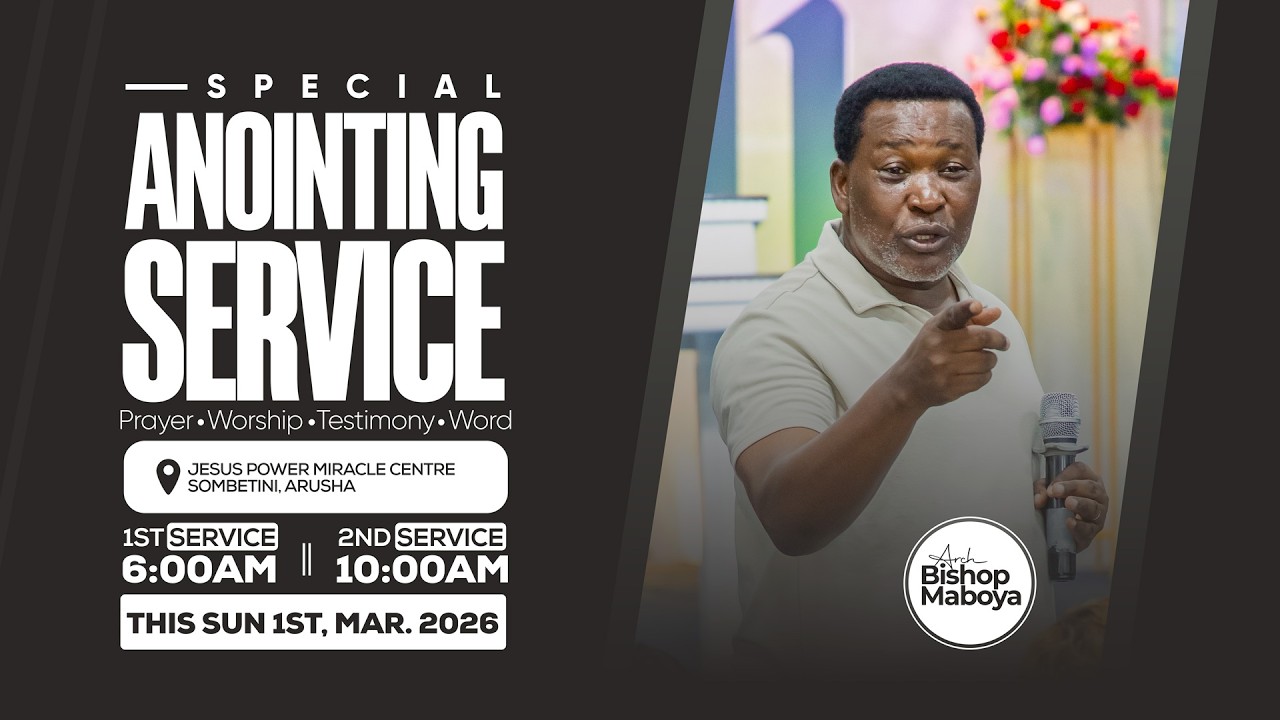 🔴SECOND SERVICE - 1ST MARCH 2026 || ARCH, BISHOP MABOYA