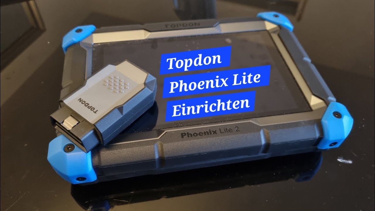 OBD 2 Motortester TOPDON Phoenix Lite 2 Inbetriebnahme