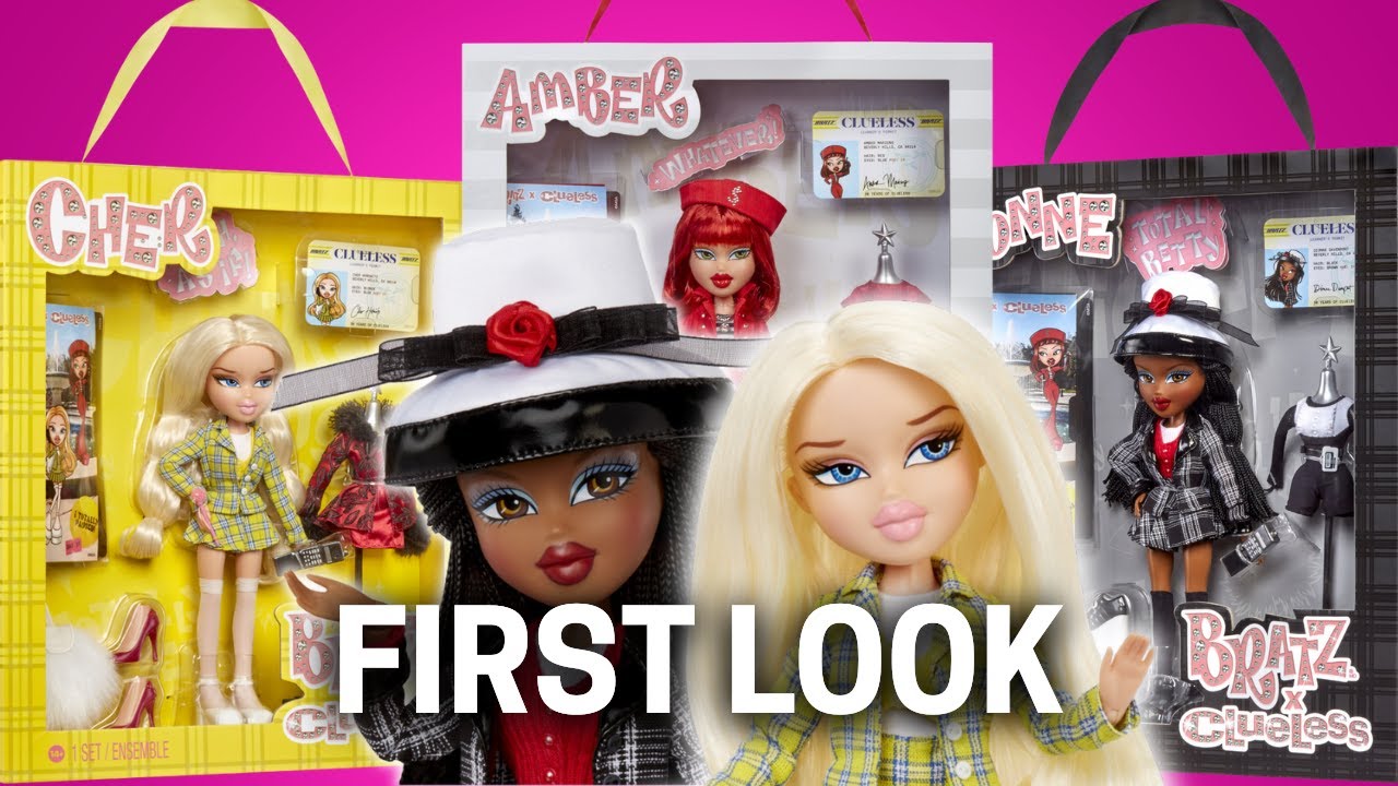 BRATZ X CLUELESS DOLLS NEWS! ☕💋  First look at the collector dolls! NEW PHOTOS