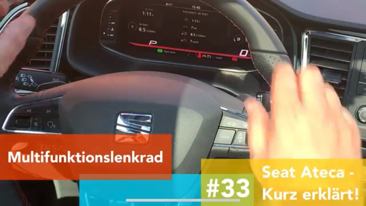 Multifunktionslenkrad - Seat - kurz erklärt: #33