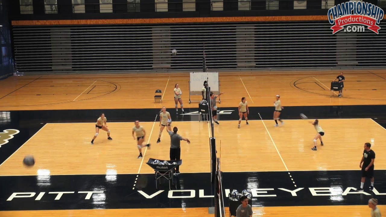 Dan Fisher's Triangle Dig and Set Drill for Volleyball!