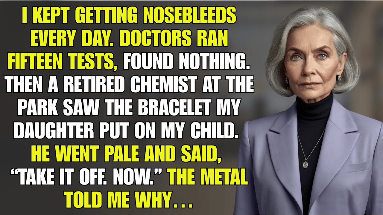 “Take That Bracelet Off Her Now” Retired Chemist At The Park Saw What My Daughter Gave My…