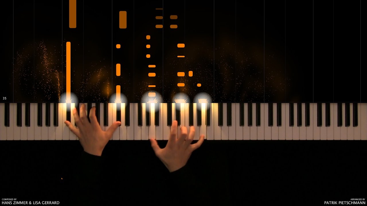 Gladiator - Now We Are Free (Piano Version) + Sheet Music