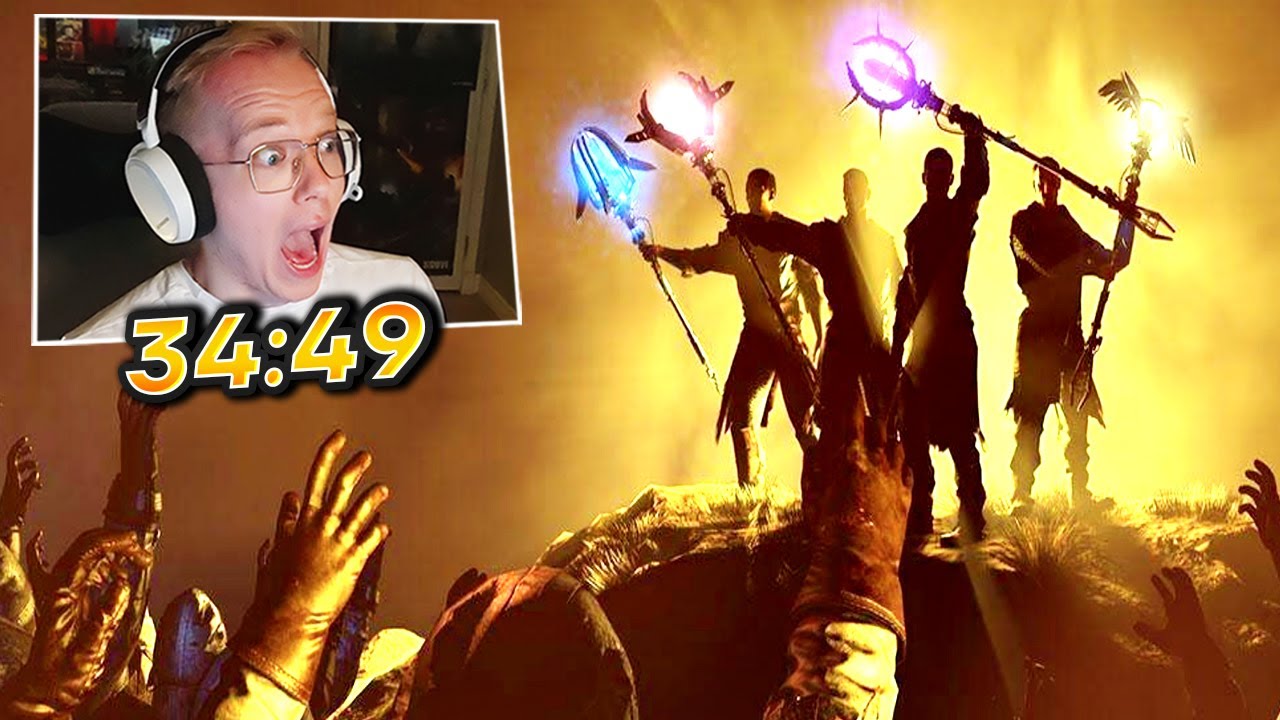 BO2 Origins can be beat in 34 minutes...