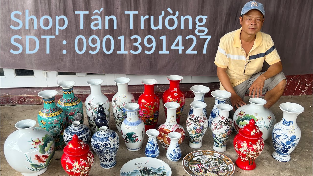 Shop TẤN TRƯỜNG GIAO LưU BÌNH GỐM TÀU-GỐM SÀI GÒN-GỐM NHẬT ngày 12/8/2025