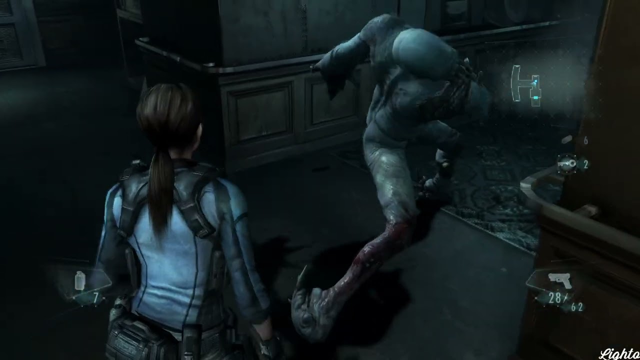 Resident Evil Revelations Raid Mode Stage 15 Chasm Gameplay Trinity Bonus No Commentary
