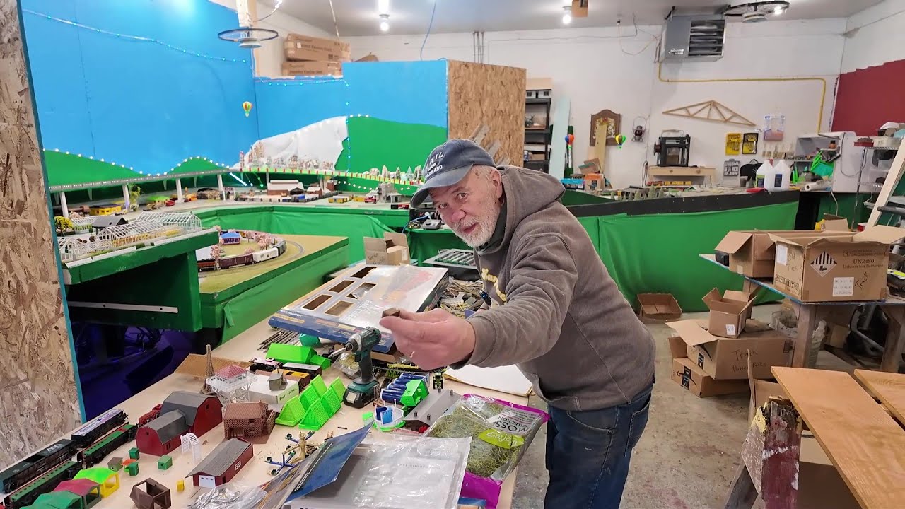 Поиск сокровищ... Создание макета в масштабе HO